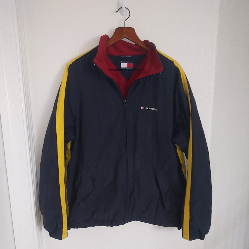 Men's Vintage Tommy Hilfiger Fleece Lined Jacket